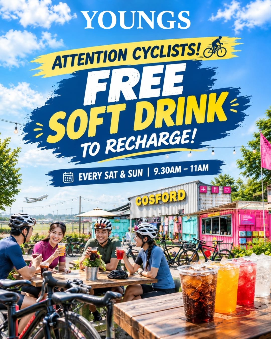 Cyclist Soft Drink