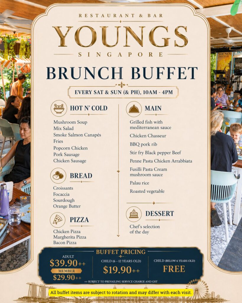 YOUNGS Brunch Buffet