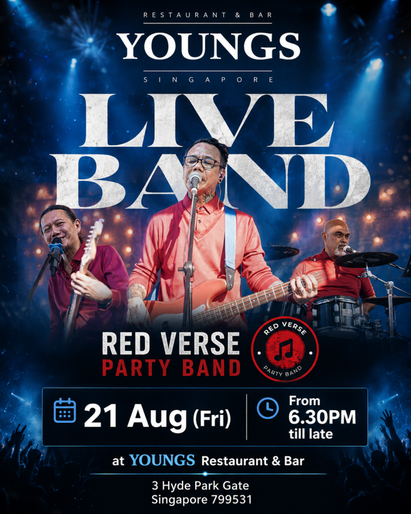Red Verse YOUNGS Oval Seletar